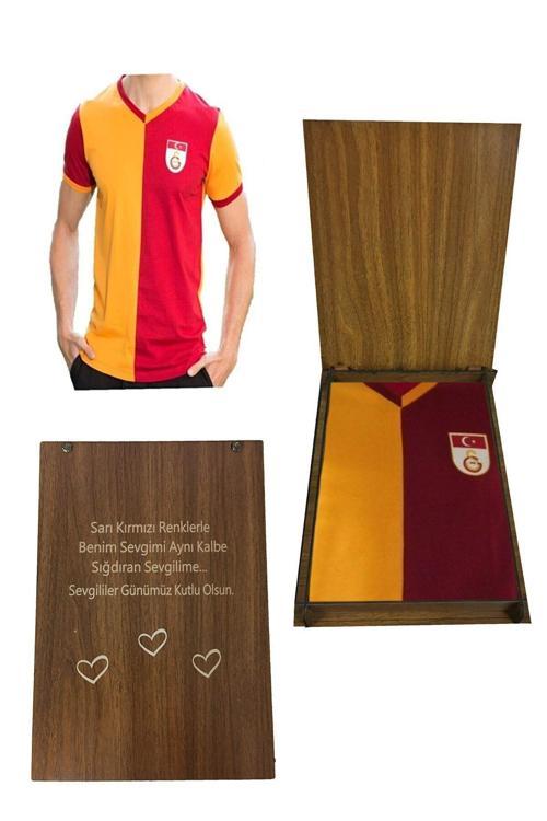 Lisanslı Sevgililer Gününe Özel Ahşap Kutulu Metin Oktay Forma