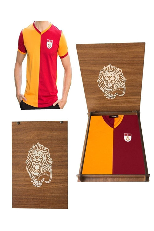 Lisanslı Metin Oktay Forma Aslan Ahşap Kutulu