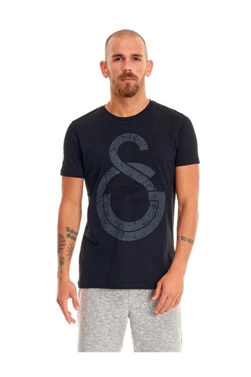 Lisanslı Ata Imza Siyah T-Shirt