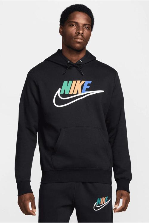 Club Erkek Siyah Hoodie