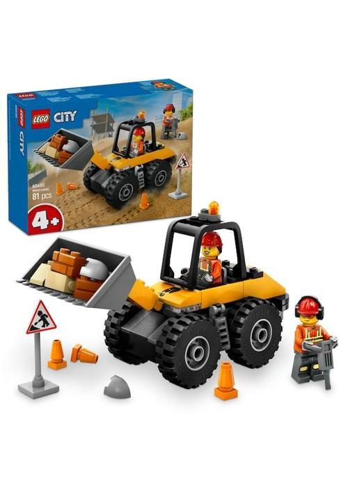 City Sarı Tekerlekli İnşaat Yükleyicisi 60450 Lisanslı Ürün