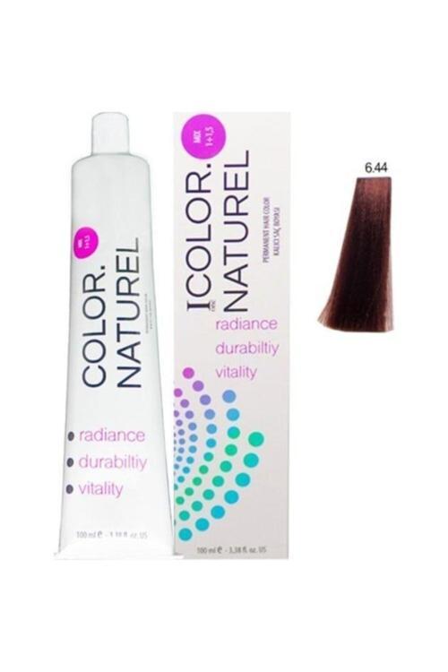 Kalıcı Saç Boyası 100 ml  6.44 Koyu Yoğun Bakır