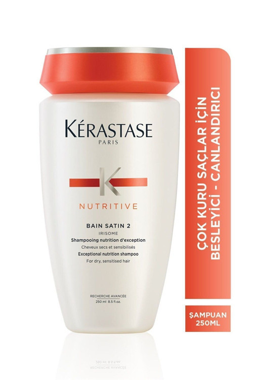 Nutritive Bain Satin No:2 Kuru Saçlar I?çin Besleyici Şampuan 250ml