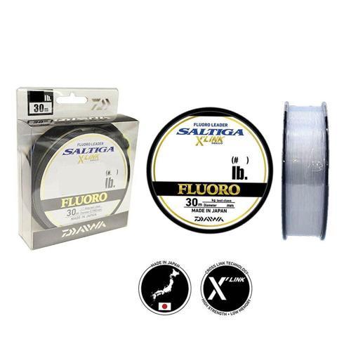 Saltiga Xlink Fluorocarbon Leader 0,64mm 30M