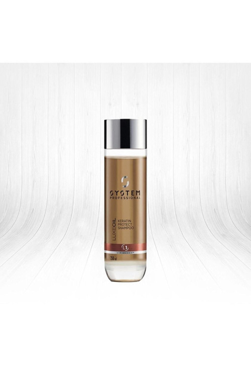 System Professional Luxe Oil Yıpranmış Saçlar Için Keratin Koruyucu Şampuan 250 Ml