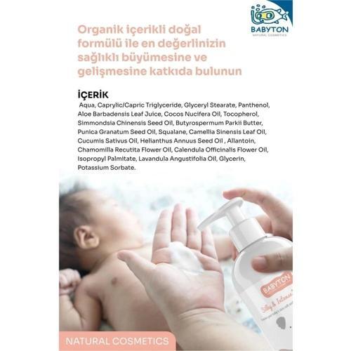 Bebek ve Çocuklar İçin Doğal Yüz ve Vücut Losyonu 250 ml
