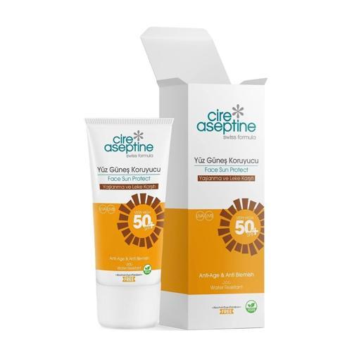 Sun Yüz Güneş Koruyucu Yaşlanma ve Leke Karşıtı Krem 50 SPF 50ml