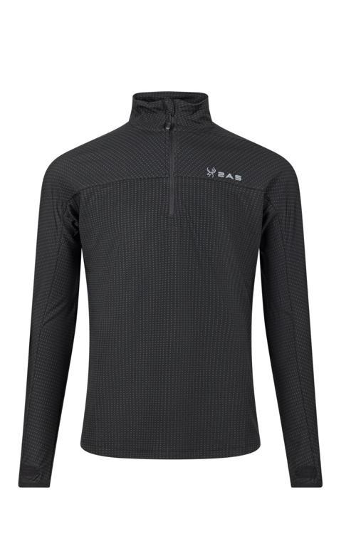 Kolima Yarım Fermuarlı Sweatshirt Erkek Siyah