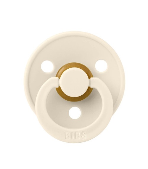 Colour Kauçuk Simetrik Emzik 6-12 Ay Ivory