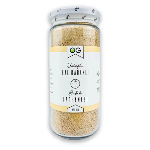 Organik Yulaflı Bal Kabaklı Bebek Tarhanası 330 Gr