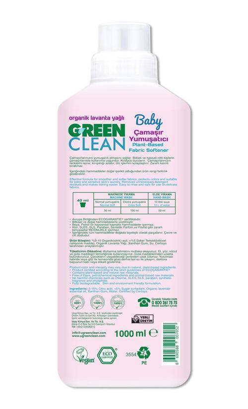 Baby Bitkisel Çamaşır Yumuşatıcı 1000 ml