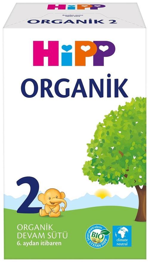2 Organik Devam Sütü 300 Gr