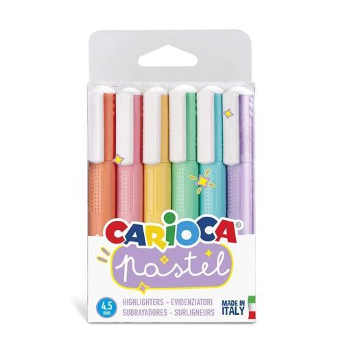 Pastel Renkler İşaretleme Kalemi 6'Lı