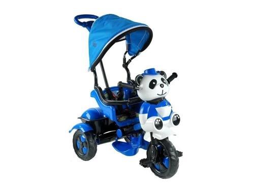 127 Little Panda 3 Tekerli Kontrollü Bisiklet Mavi