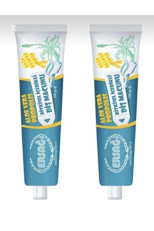 Diş Macunu aloevera&propolisli florürsüz 100 ml 2 adet