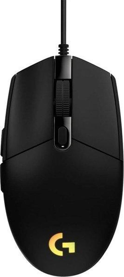 G G203 Lıghtsync RGB Aydınlatmalı 8000 Dpı Kablolu Oyuncu Mouse - Siyah