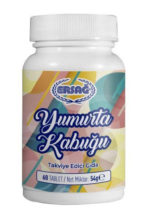 Yumurta Kabuğu Tableti 60 Tablet Takviye Edici Gıda