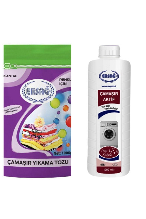 Çamaşır Yıkama Tozu Renkliler İçin Çamaşır Aktif Sıvısı 1000gr 1000ml