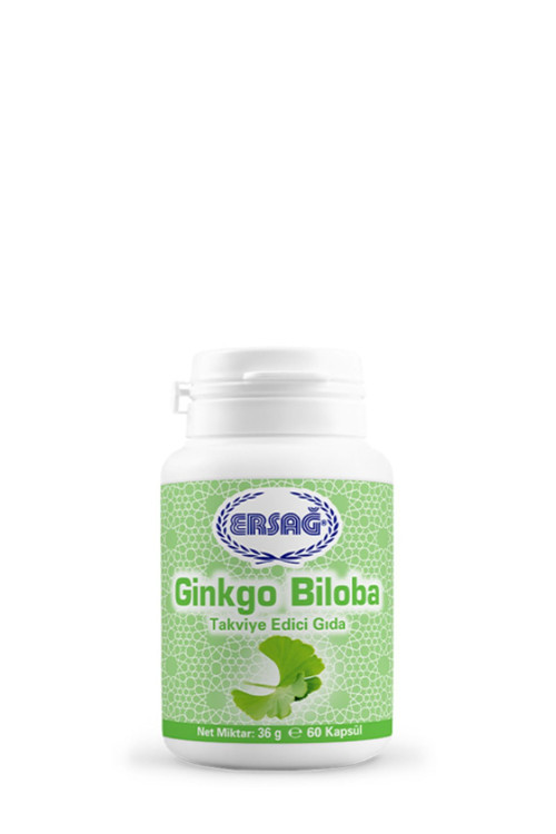 Ginkgo Biloba ( Takviye Edici Gıda ) 60 Kapsül