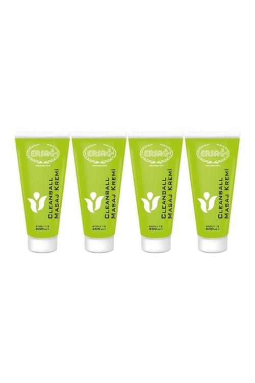 Clean Ball Masaj Kremi 200 ml X 4 Adet