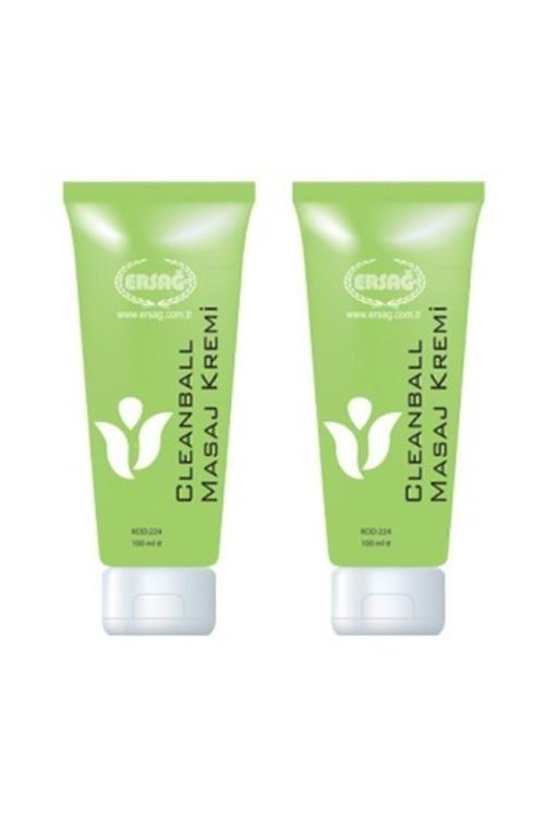 Clean Ball Masaj Kremi 2x100 ml 2 Adet