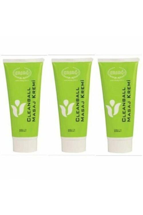 Cleanball Masaj Kremi 100 ml  3 Adet
