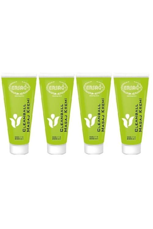 Masaj Kremi Clean Ball 200 ml 4 Adet
