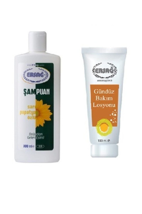 Sarı Papatya Özlü Şampuan 300 Ml - Gündüz Bakım Losyonu 100 Ml