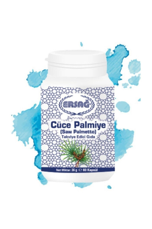 Cüce Palmiye (saw Palmetto) Takviye Edici Gıda Kapsül