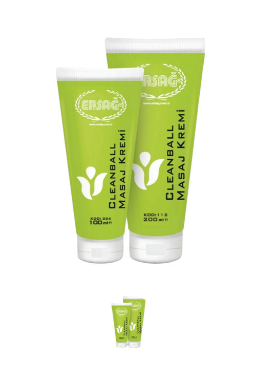 MASAJ KREMİ 200 ML VE 100 ML (İKİLİ SET)