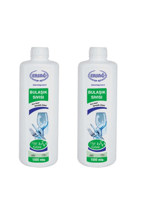 Hoş Kokulu Bulaşık Sıvısı 1000 Ml. * 2 Adet