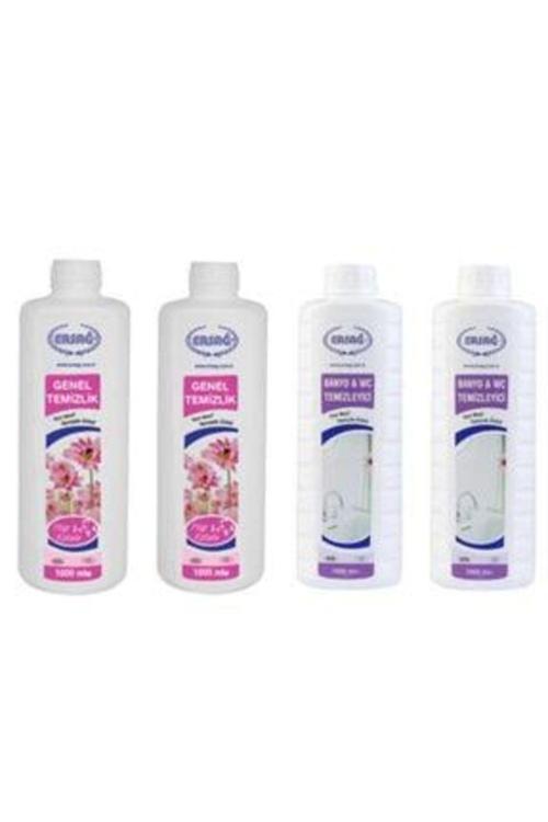Genel Temizlik * 2 Adet + Banyo & Wc Temizleyici * 2 Adet 1000 Ml