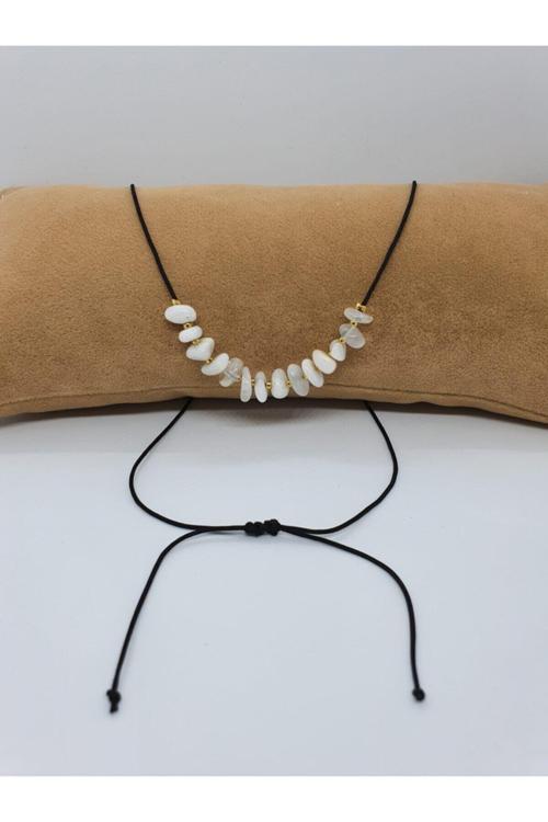 Sertifikalı Aytaşı Doğal Taş Tasarım Kolye Ayarlanabilir Orijinal Doğal Taş Çok Fonksiyonlu Kolye