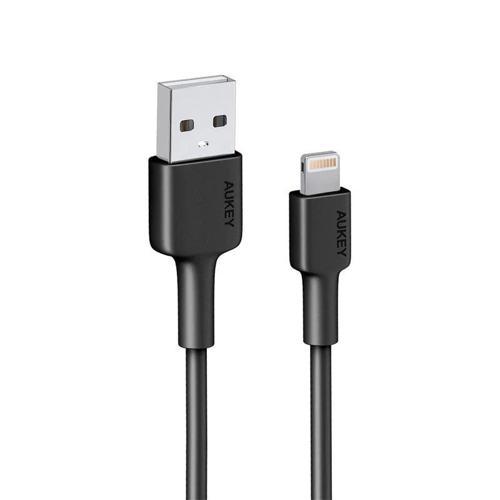 ONTECH - Aukey Cb-bal7-bk Naylon Örgülü Usb-a Lıghtnıng Kablosu 0.9mt