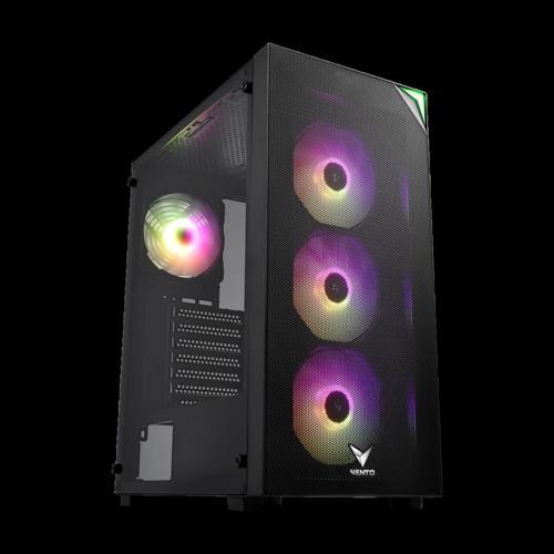 Vg3400s Mid Tower, 650w 80+ Siyah, Temperli Cam, Rgb, Atx Gamıng Kasa