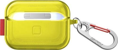 Airpods Pro 2 Uyumlu Orjinal Lisanslı Kılıf Şeffaf Renkli Airbagli Tasarım Saido Kılıf Sarı