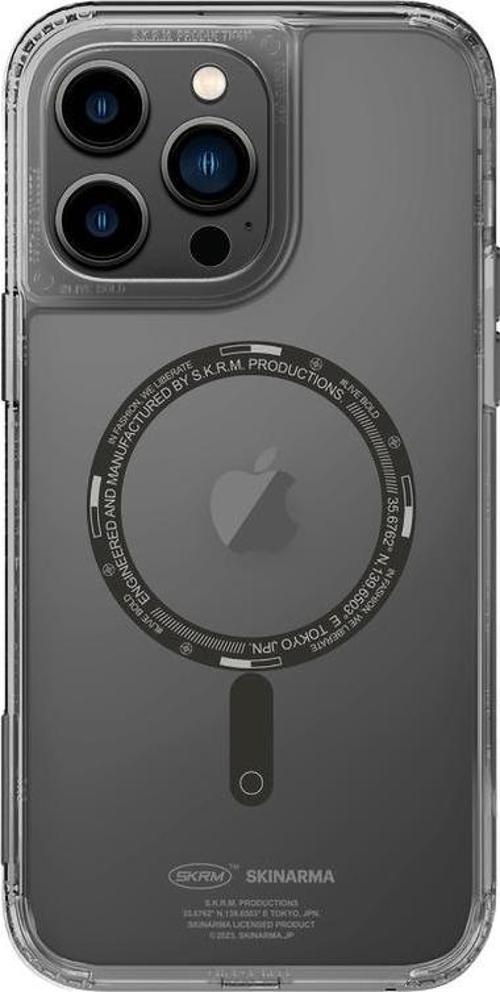 iPhone 14 Pro Max Uyumlu Orjinal Lisanslı Kılıf Şeffaf Airbag Tasarımlı Magsafe Şarj Saido Kapak