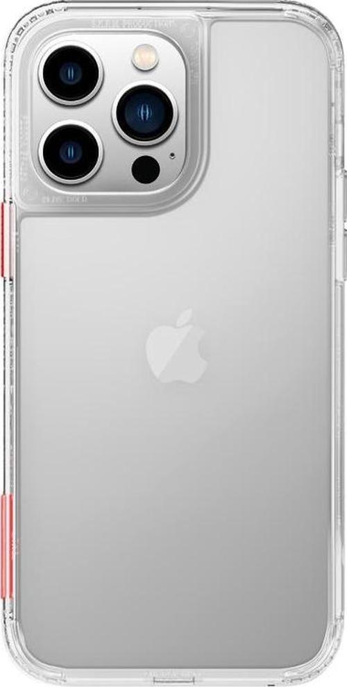 iPhone 14 Pro Max Uyumlu Orjinal Lisanslı Kılıf Şeffaf Airbag Tasarımlı Saido Kapak