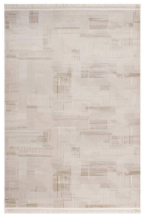 Carnation Bej Modern Akrilik Makine Halısı-LxS-Piraye-1083-Beige-80 x 250