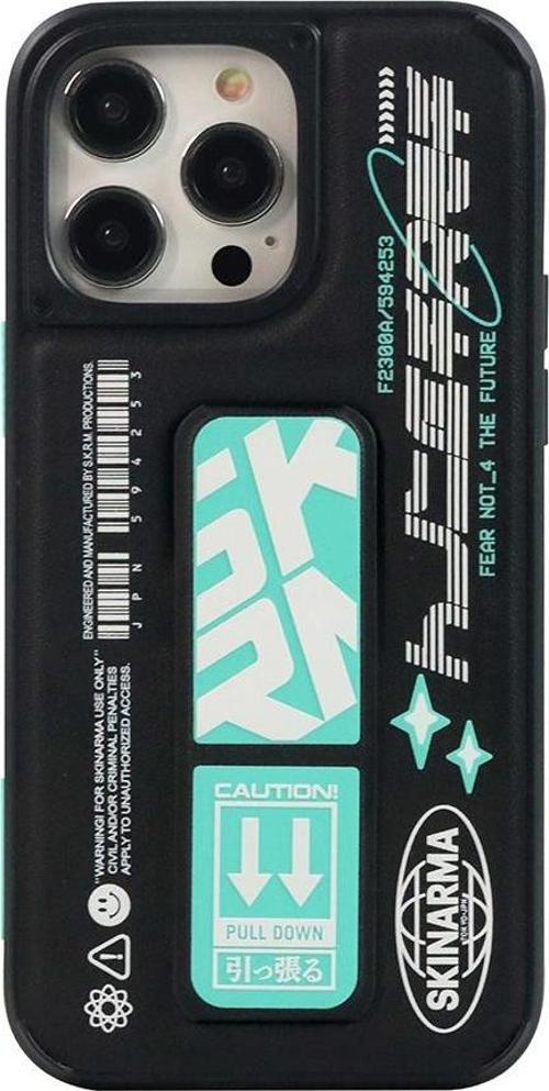 iPhone 14 Pro Uyumlu Orjinal Lisanslı Kılıf Standlı Deri Görünümlü Akarui Kapak