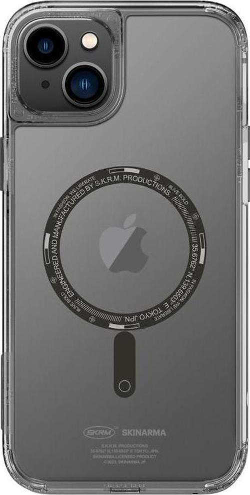 iPhone 14 Uyumlu Orjinal Lisanslı Kılıf Şeffaf Airbag Tasarımlı Magsafe Şarj Saido Kapak