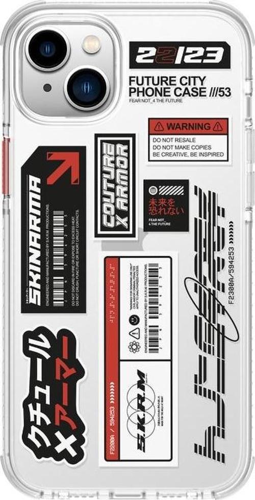 iPhone 14 Uyumlu Orjinal Lisanslı Kılıf Şeffaf Desenli Airbag Tasarımlı Taito Kapak