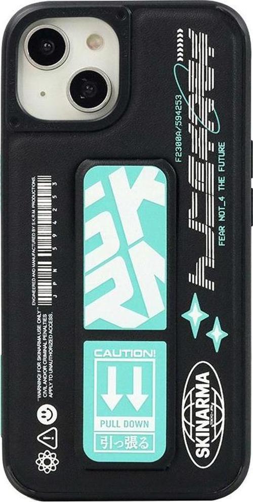 iPhone 14 Uyumlu Orjinal Lisanslı Kılıf Standlı Deri Görünümlü Akarui Kapak