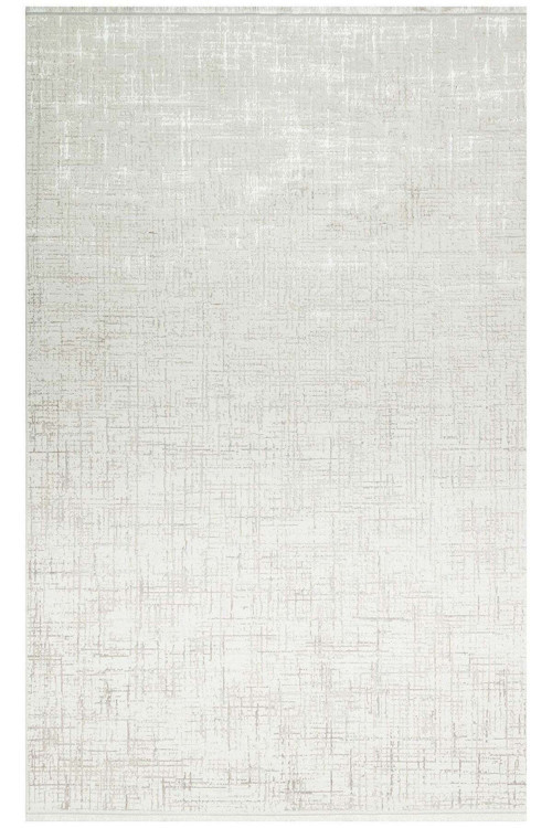 Gzira Krem Modern Polyester Makine Halısı-Eko-tor 3 cream-100-100 x 400