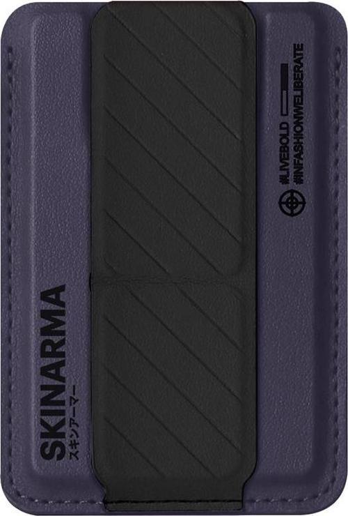 Magsafe Şarj Kavrama Standlı Kartlık Kado Mor