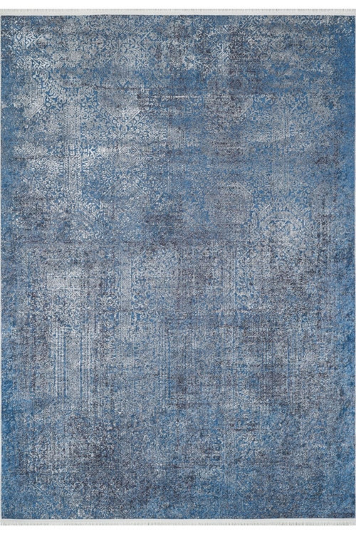 Gulistan Mavi Modern Dijital Baskı Halı