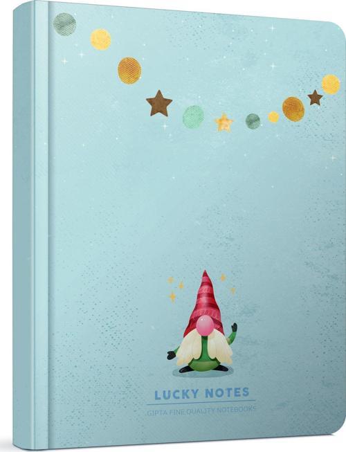 Lucky Notes İplik Dikişli Sert Kapak Not Defteri 15X15Cm 120 Yaprak Çizgisiz 6249 (Karışık Renk 1 Adet)
