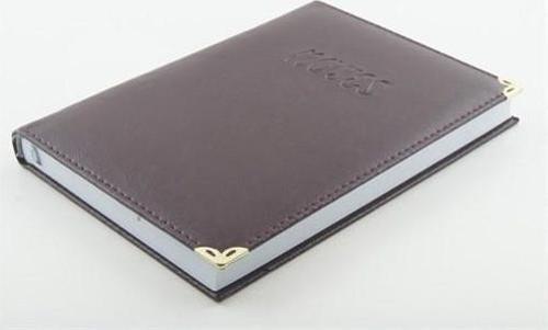 Suni Deri 120 Yaprak Kareli Not Defteri 14X20Cm 186K