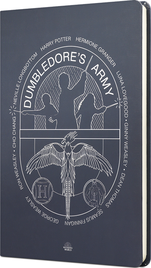 Harry Potter Dumbledors Army Sert Kapak Butik Not Defteri Lacivert 80 Yaprak Çizgili 15X21Cm Dft-388012