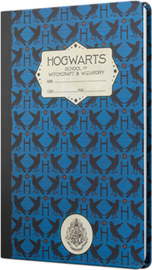 Harry Potter Hogwarts Ravenclaw Sert Kapak Butik Not Defteri Lacivert 80 Yaprak Çizgisiz 15X21Cm Dft-388173